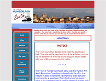 Tablet Screenshot of humberarmsouth.com